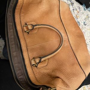 Maxwell leather handbag